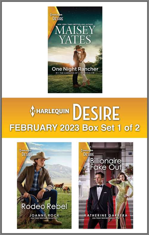 Book cover of Harlequin Desire February 2023 - Box Set 1 of 2 (Original)