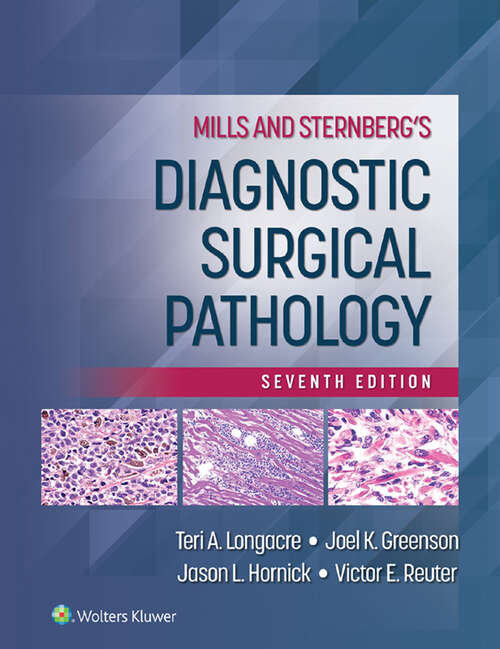Book cover of Mills and Sternberg's Diagnostic Surgical Pathology: .