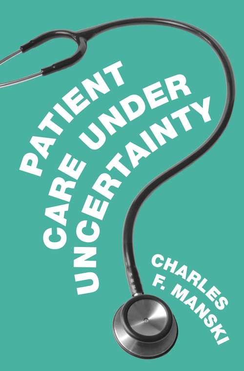 Book cover of Patient Care under Uncertainty