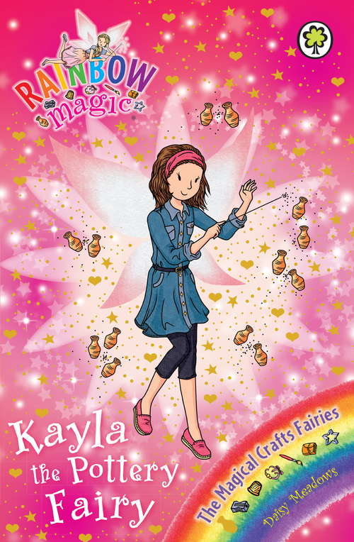 Book cover of Rainbow Magic: Kayla the Pottery Fairy