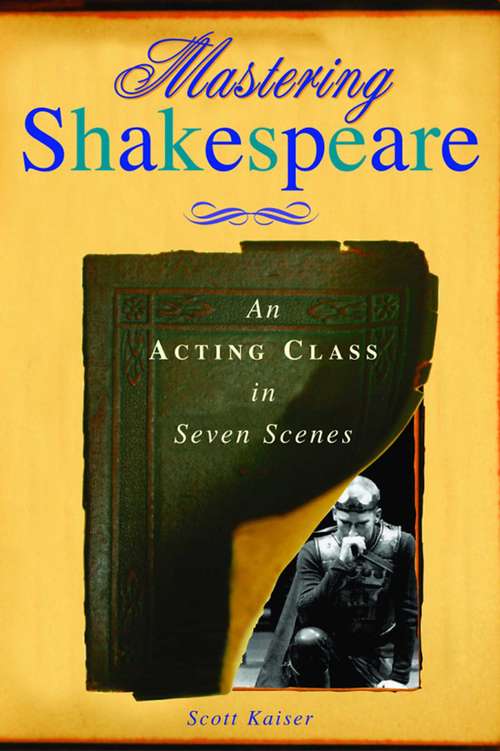 Book cover of Mastering Shakespeare