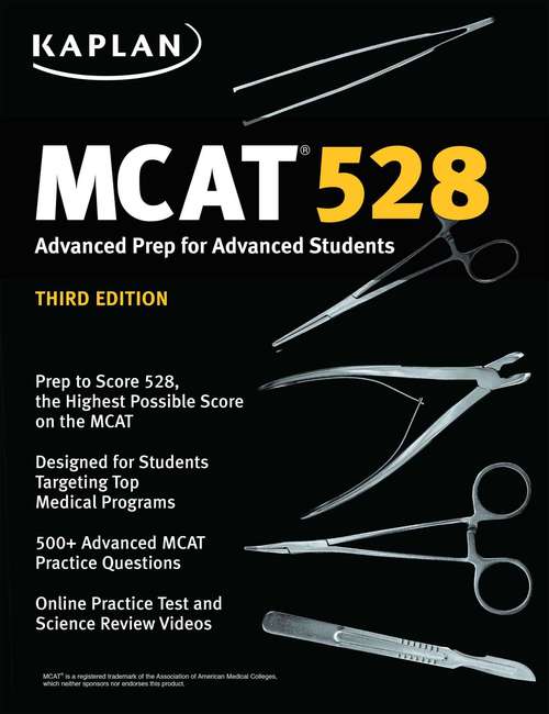 Book cover of MCAT 528: Advanced Prep for Advanced Students