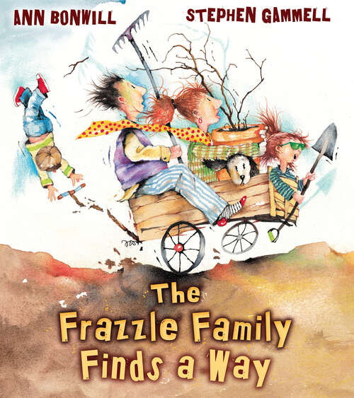 Book cover of The Frazzle Family Finds a Way