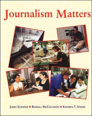 Book cover of Journalism Matters