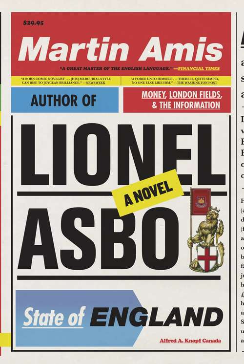 Book cover of Lionel Asbo: State of England
