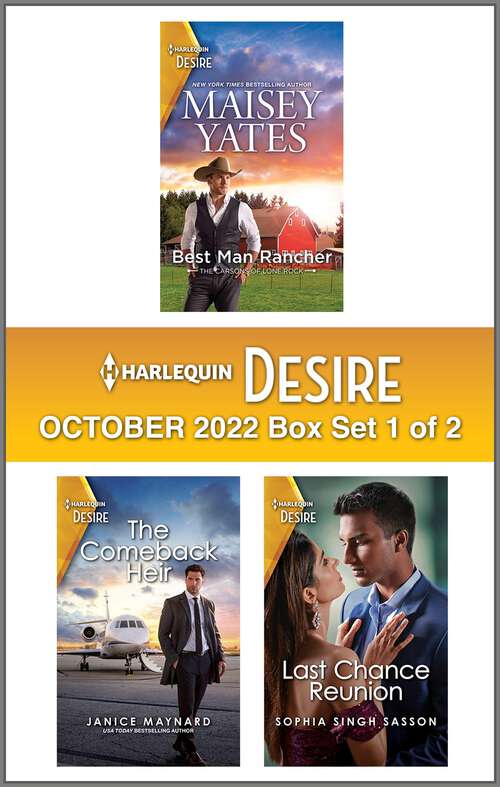 Harlequin Desire October 2022 - Box Set 1 of 2