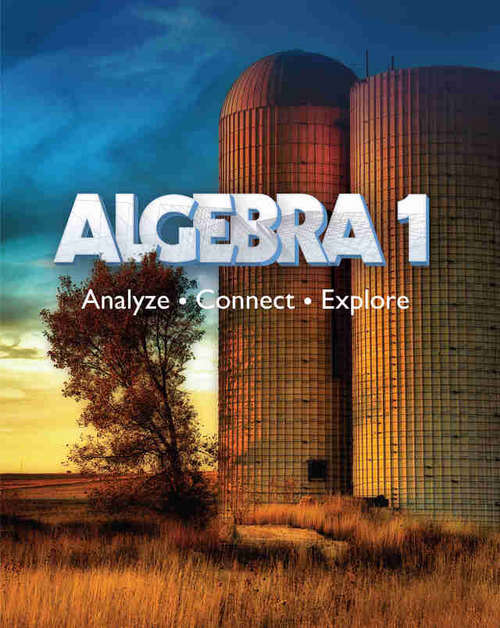 Book cover of Algebra 1: Student Interactive Worktext 2018 (HMH Algebra 1 Ace Ser.)
