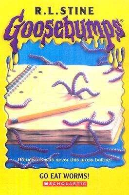 Book cover of Go Eat Worms! (Goosebumps #21)