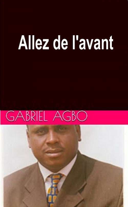 Book cover of Allez de l'avant