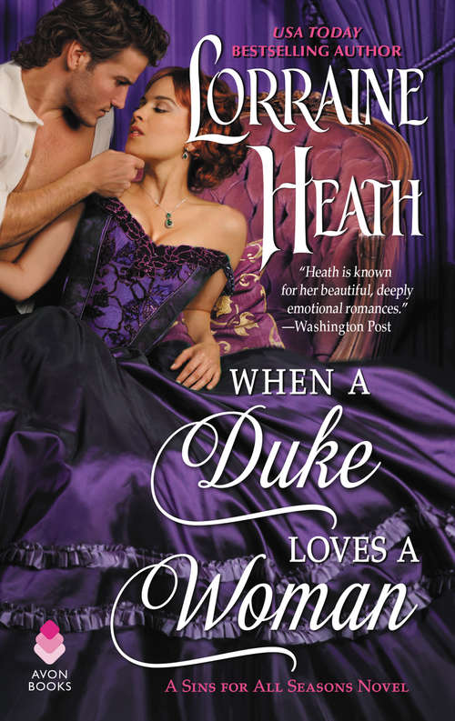 Book cover of When a Duke Loves a Woman: A Sins for All Seasons Novel (Sins for All Seasons #2)