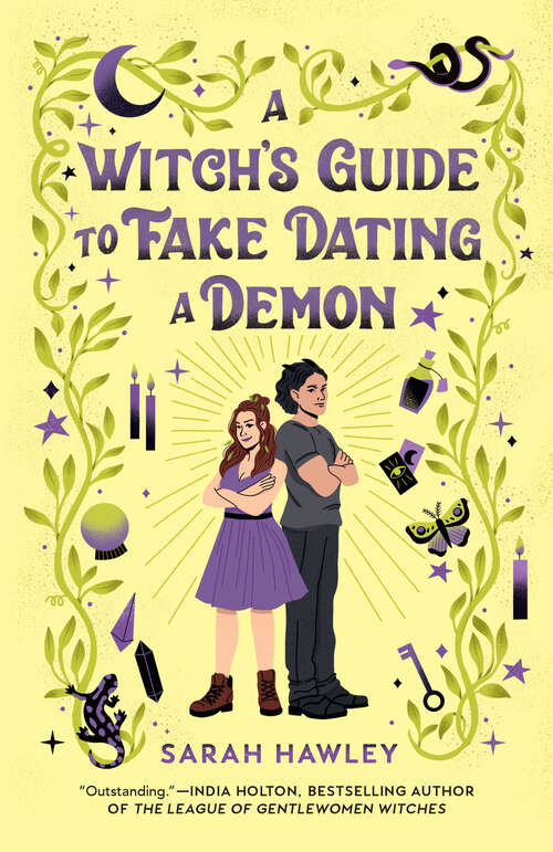 Book cover of A Witch's Guide to Fake Dating a Demon