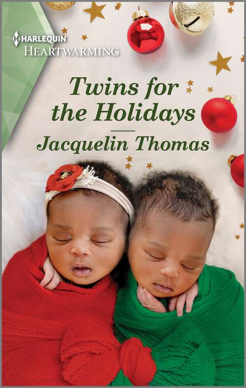 Book cover of Twins for the Holidays: A Clean and Uplifting Romance (Polk Island #5)