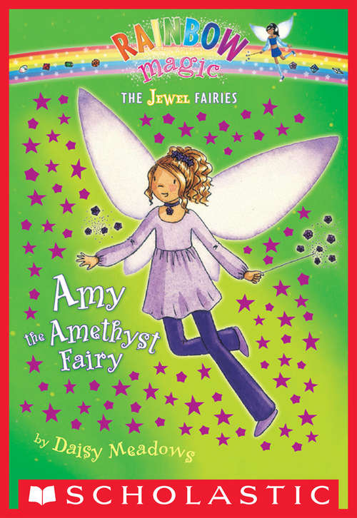 Book cover of Jewel Fairies #5: Amy the Amethyst Fairy