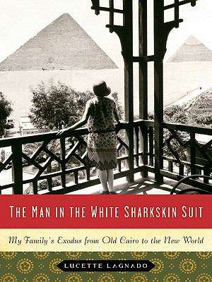 Book cover of The Man in the White Sharkskin Suit