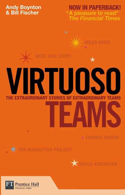 Book cover of Virtuoso Teams