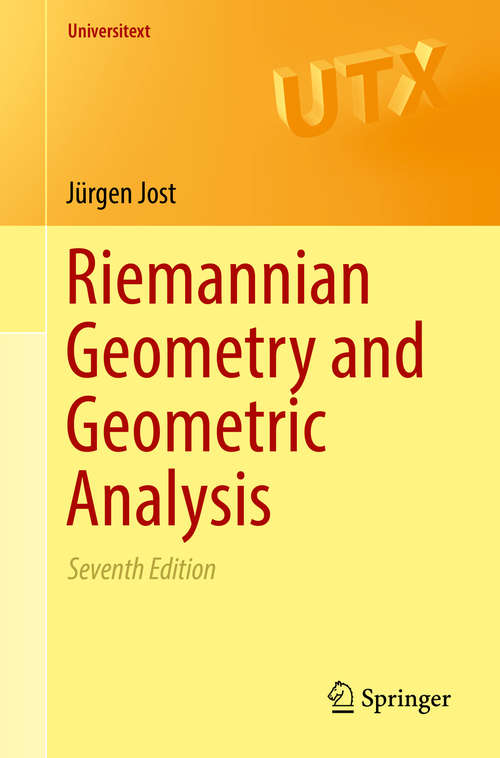 Book cover of Riemannian Geometry and Geometric Analysis