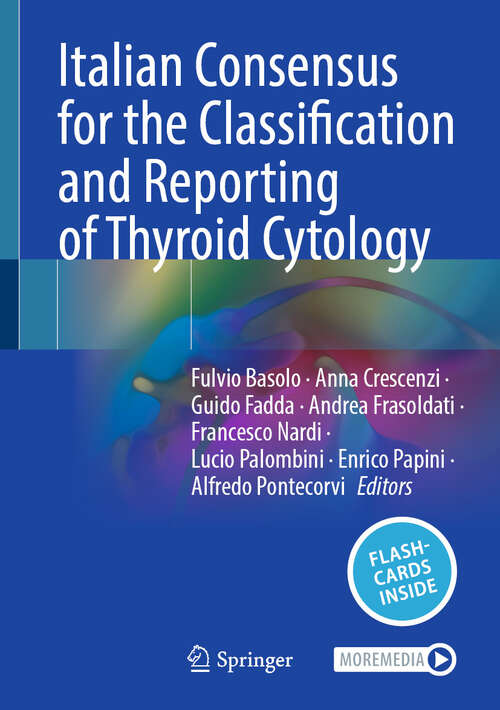 Book cover of Italian Consensus for the Classification and Reporting of Thyroid Cytology