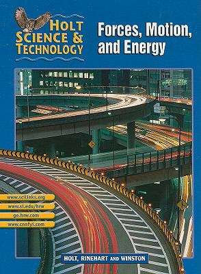 Book cover of Holt Science and Technology: Forces and Energy