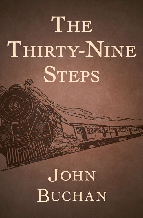 Book cover of The Thirty-Nine Steps: Large Print (Richard Hannay #1)