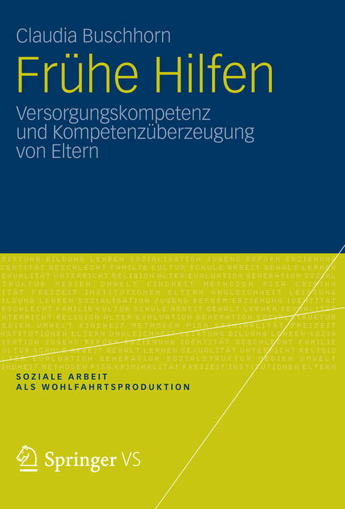Book cover of Frühe Hilfen