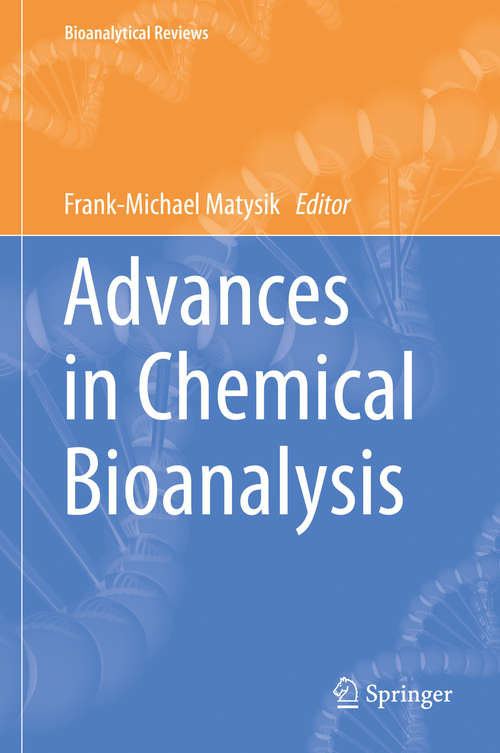 Book cover of Advances in Chemical Bioanalysis
