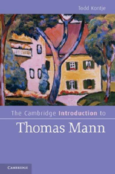 Book cover of The Cambridge Introduction to Thomas Mann