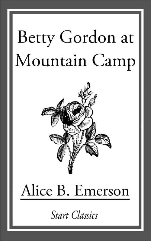 Book cover of Betty Gordon at Mountain Camp