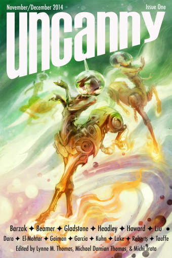 Book cover of Uncanny Magazine Issue One