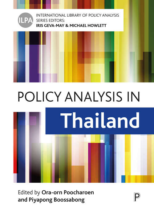 Book cover of Policy Analysis in Thailand