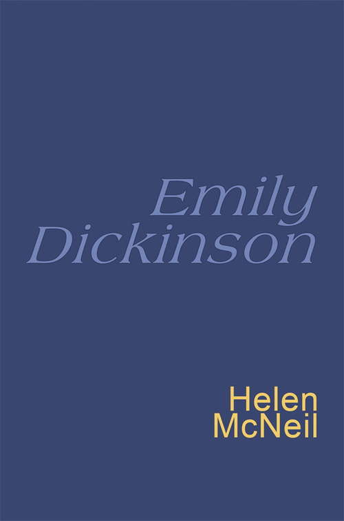 Emily Dickinson: Everyman's Poetry (Everyman Poetry Ser. #Vol. 38)
