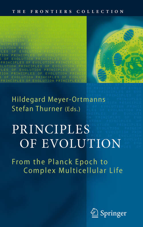 Book cover of Principles of Evolution