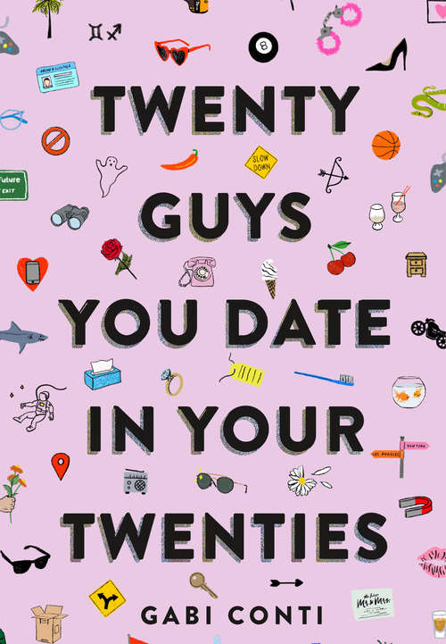Book cover of Twenty Guys You Date in Your Twenties: (funny Dating Book For Women, Online Dating Book For Women)
