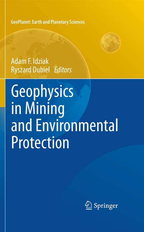 Book cover of Geophysics in Mining and Environmental Protection