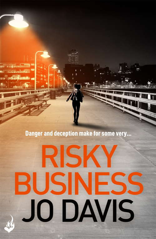 Book cover of Risky Business: A thrilling novel of danger, intrigue and suspense