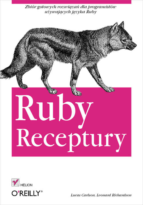 Book cover of Ruby. Receptury