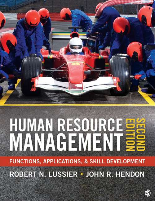 Book cover of Human Resource Management: Functions, Applications, and Skill Development 2nd Edition