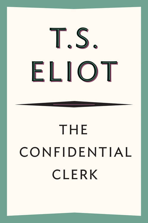 Book cover of The Confidential Clerk
