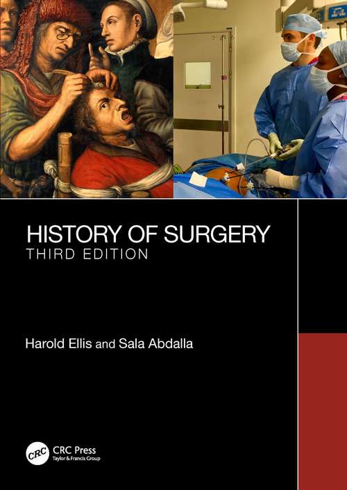 Book cover of A History of Surgery: Third Edition (3)