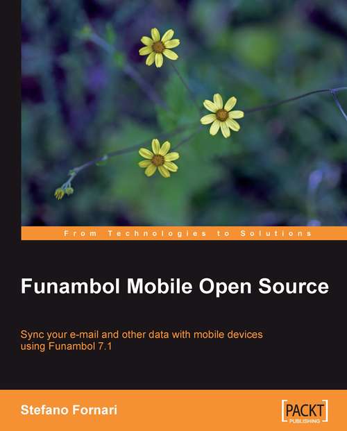 Book cover of Funambol Mobile Open Source