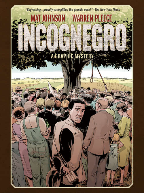 Book cover of Incognegro: A Graphic Mystery (New Edition)