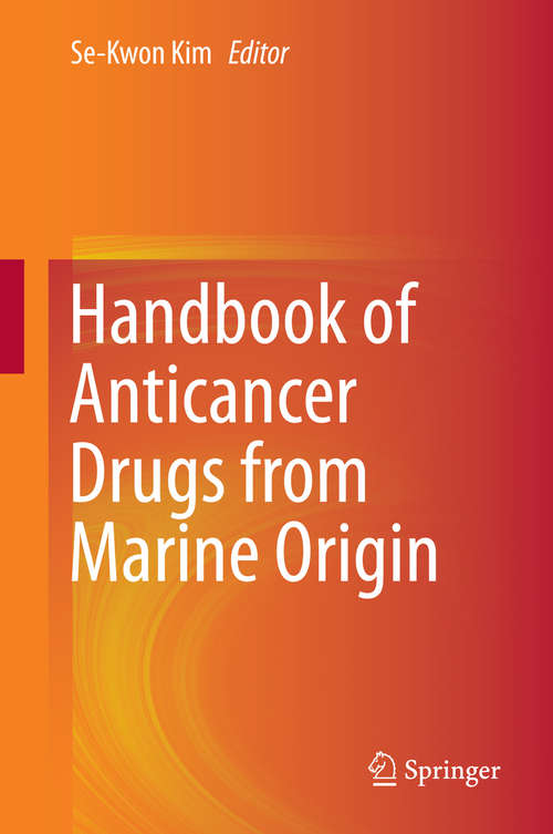 Book cover of Handbook of Anticancer Drugs from Marine Origin