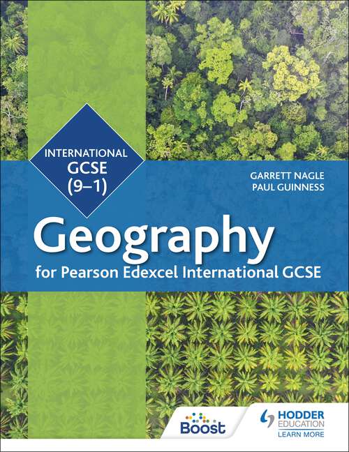 Book cover of Pearson Edexcel International GCSE (9-1) Geography