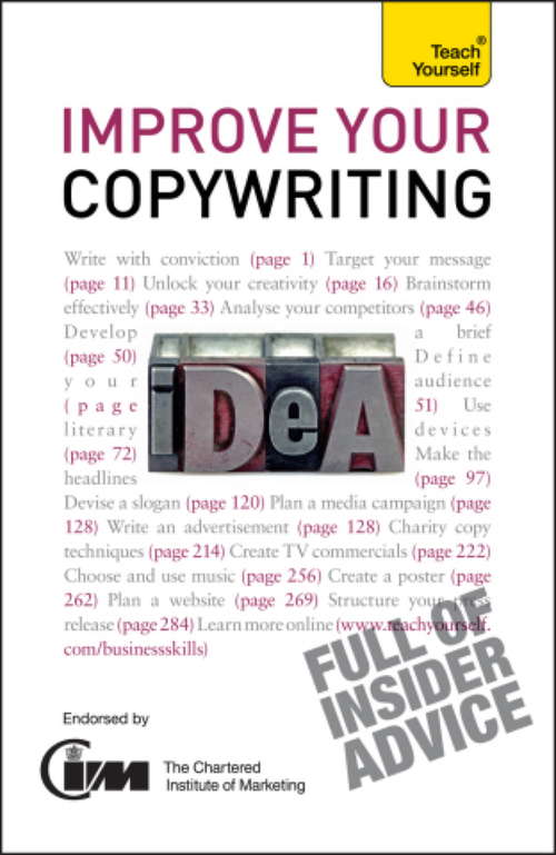 Book cover of Improve Your Copywriting: Teach Yourself