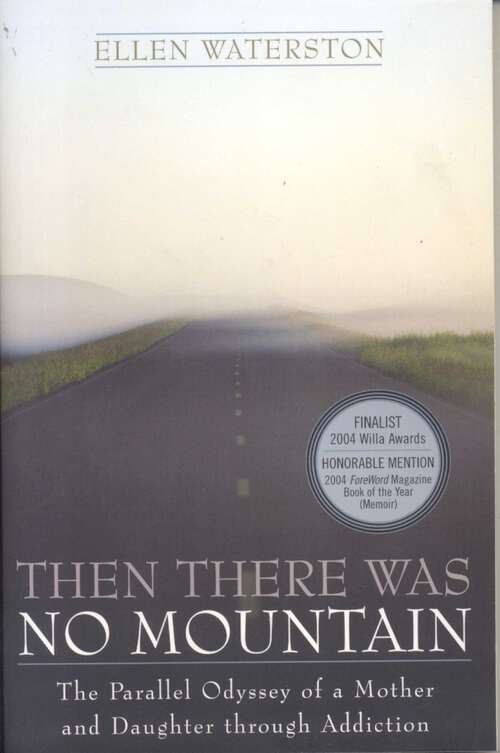 Book cover of Then There Was No Mountain: A Parallel Odyssey of a Mother and Daughter Through Addiction
