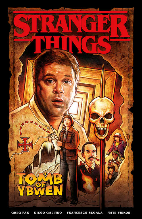 Book cover of Stranger Things: The Tomb of Ybwen (Graphic Novel)