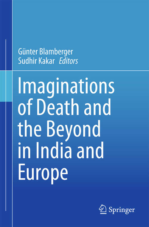 Book cover of Imaginations of Death and the Beyond in India and Europe