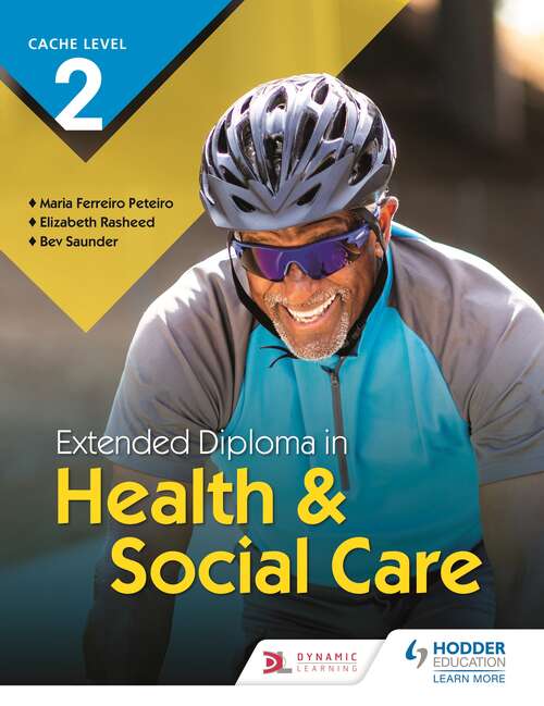 Book cover of CACHE Level 2 Extended Diploma in Health & Social Care