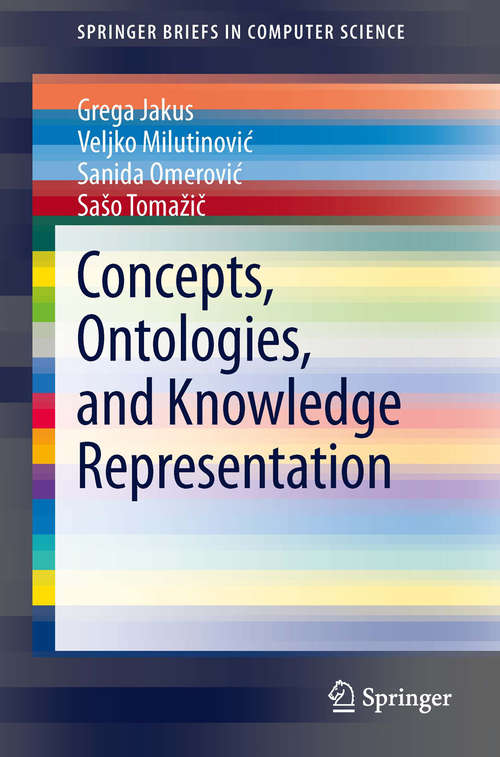 Concepts, Ontologies, and Knowledge Representation