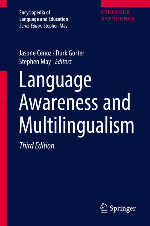 Book cover of Language Awareness and Multilingualism