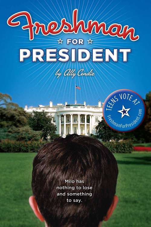 Book cover of Freshman for President